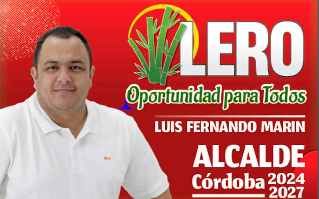 Luis Fernando Marin Lero alcalde de Córdoba