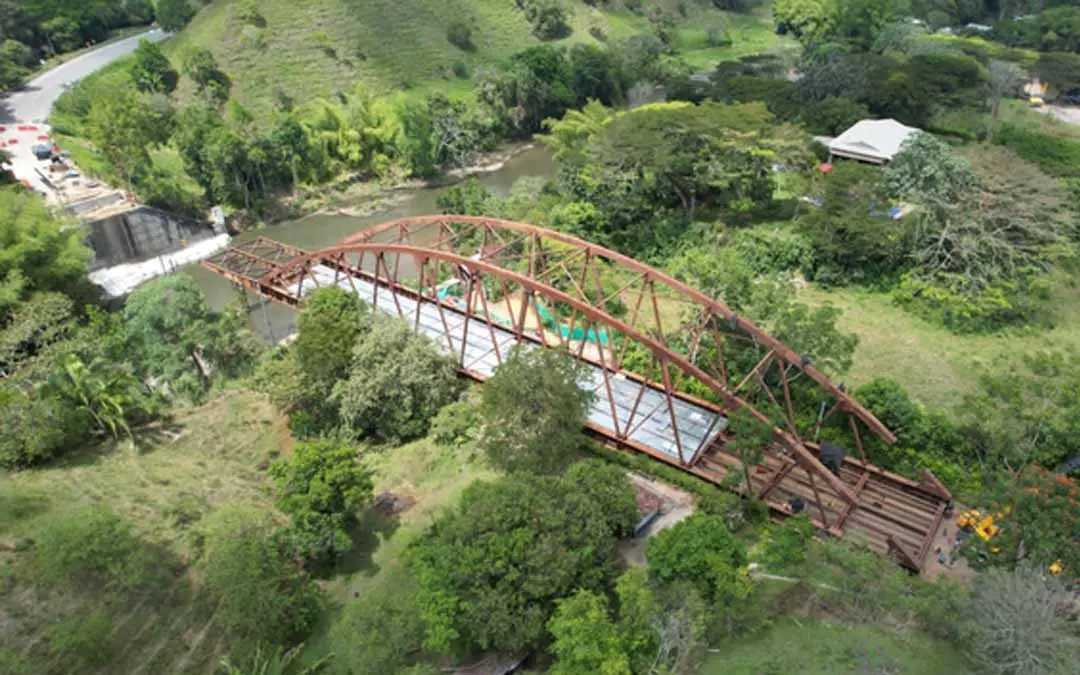 puente Alambrado prueba carga
