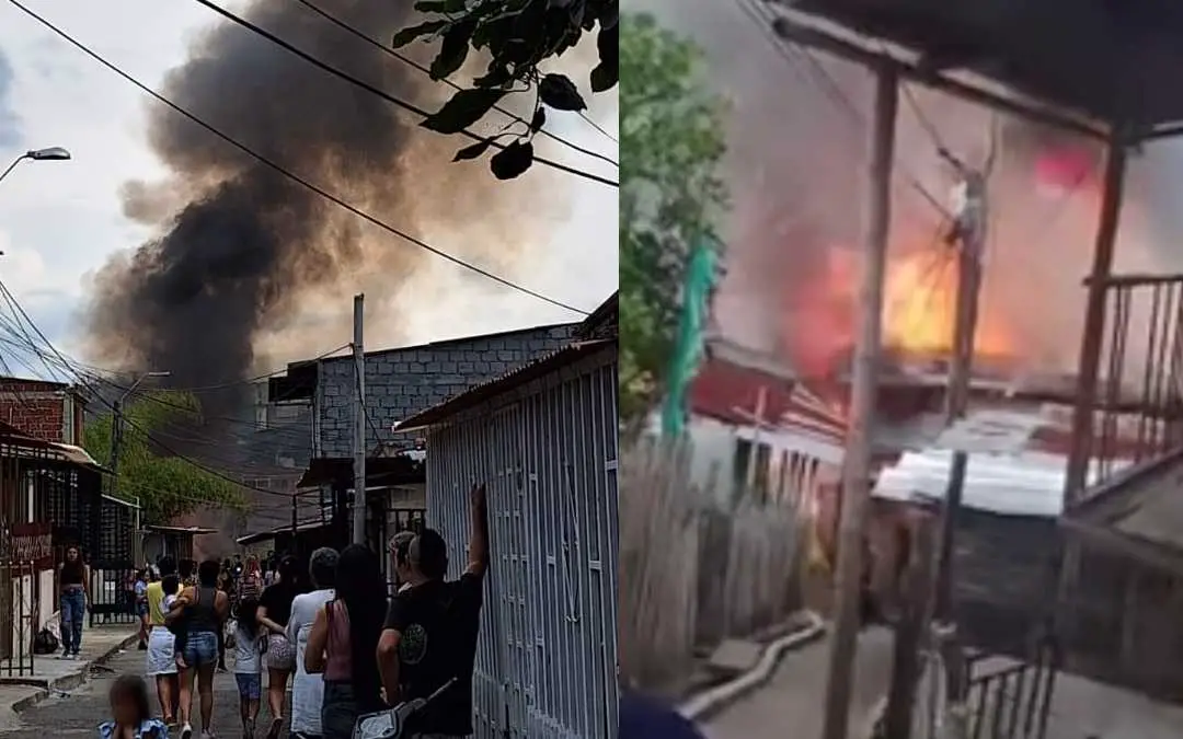 familias afectadas incendio Montevideo