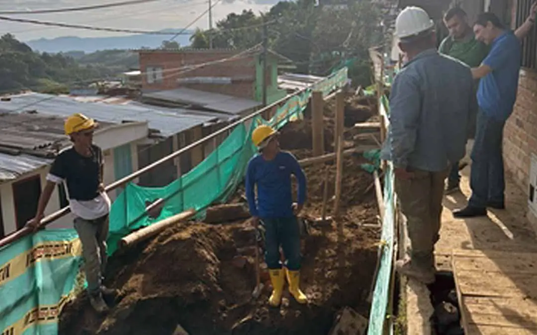 50% de avance en construcción y optimización de redes de alcantarillado en Quimbaya