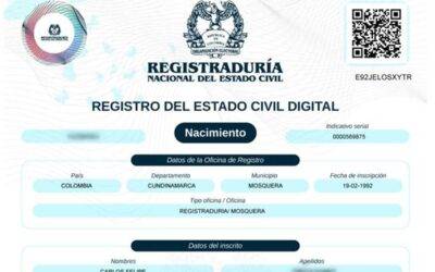 Colombianos ya podrán solicitar el registro civil de manera digital, vea cómo