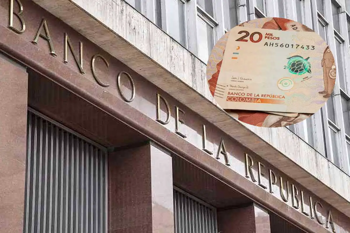 Banco República moneda 20 mil