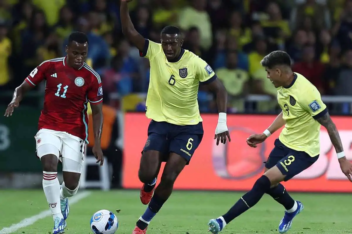 Colombia empató ante Ecuador