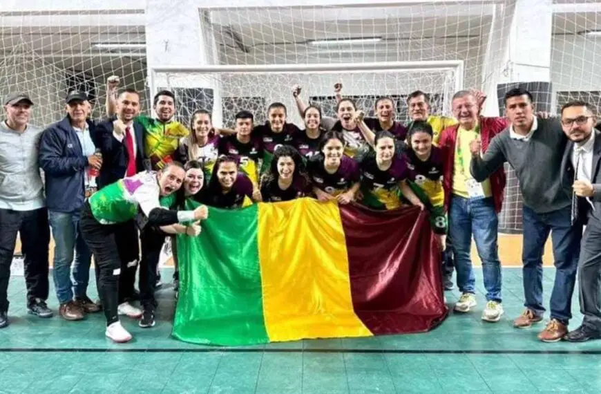 Oro Quindío Fútbol de Salón Femenino Juegos Nacionales