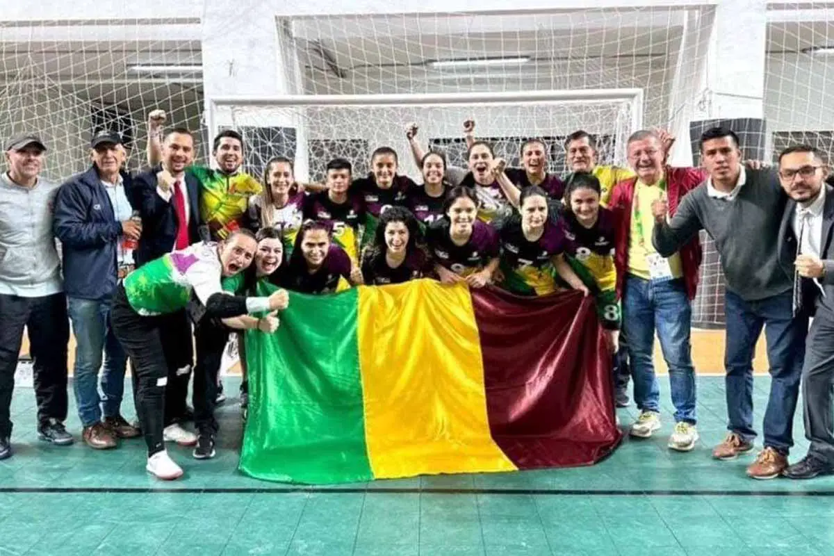 Oro Quindío Fútbol de Salón Femenino Juegos Nacionales