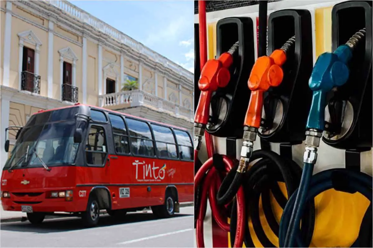 enero subirá pasaje bus urbano Armenia precio gasolina