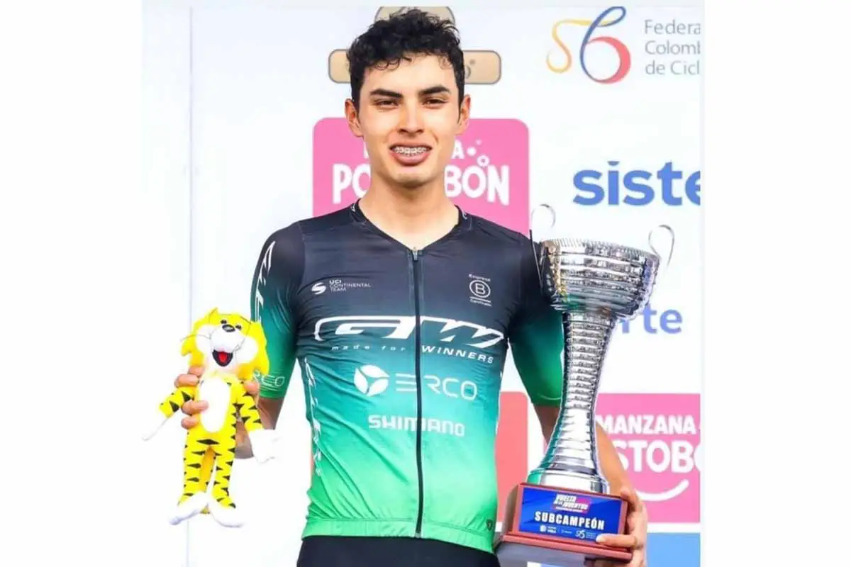 Quimbayuno Diego Pescador subcampeón Vuelta a la Juventud