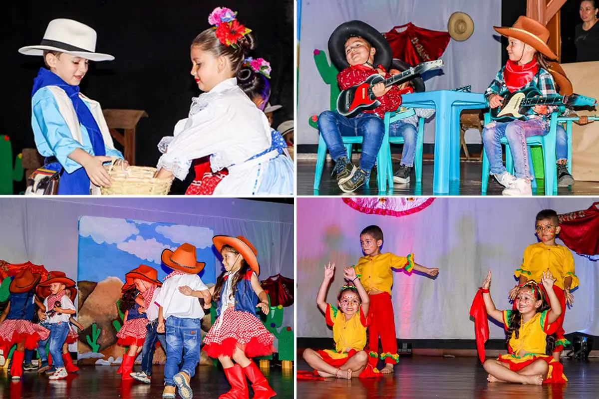 Montenegro encuentro departamental Danzas Preinfantil infantil