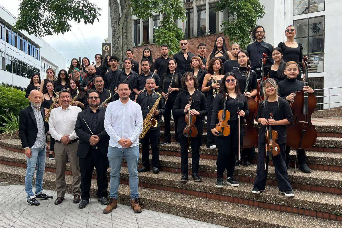Orquesta Filarmónica Universidad del Quindío fiestas Calarcá