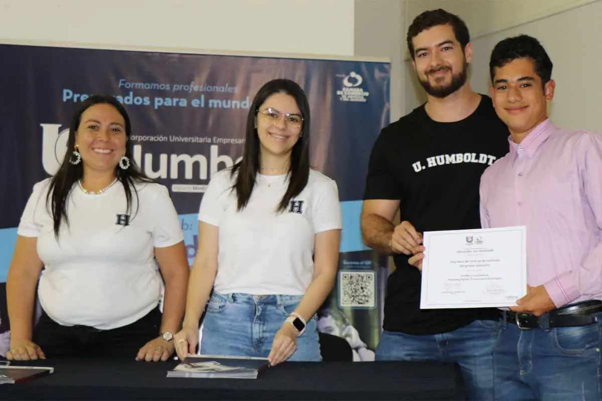 estudiantes colegios culminaron Semilleros Vocacionales Humboldt