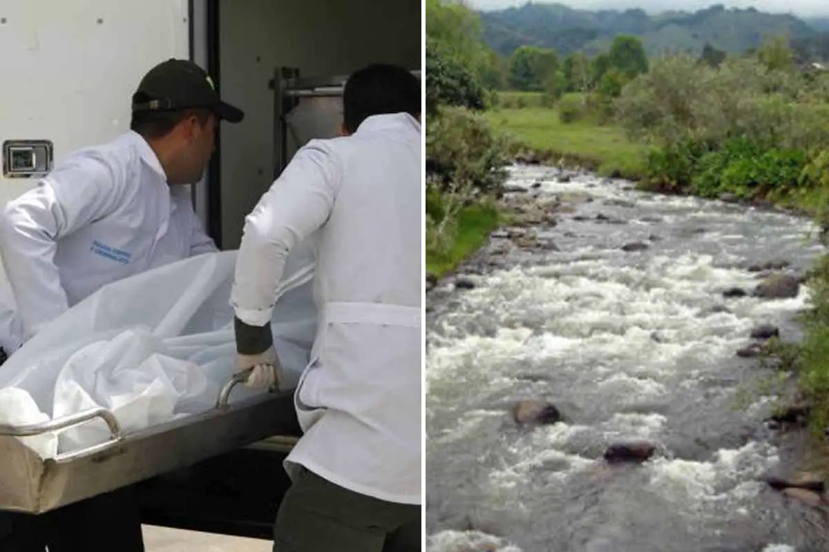 Derrumbe sepultó trabajador Pijao Hallaron cadáver Río Quindío Salento