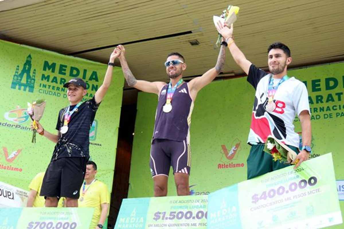 Atleta quindiano ganó Media Maratón Internacional Palmira