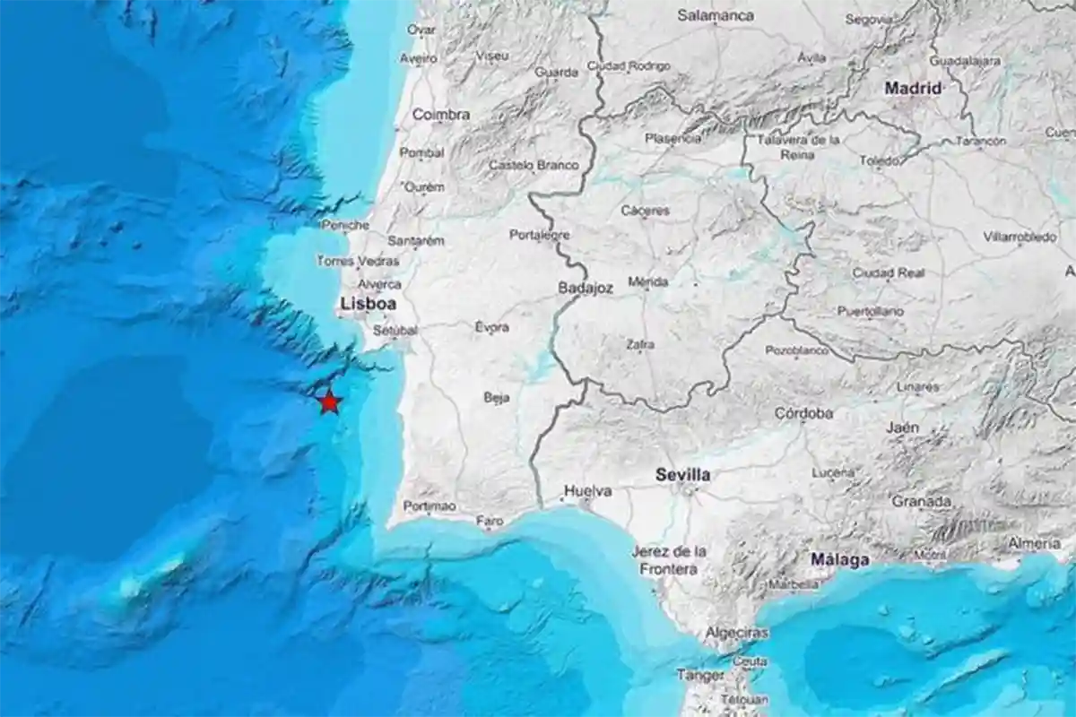 terremoto en España y Portugal