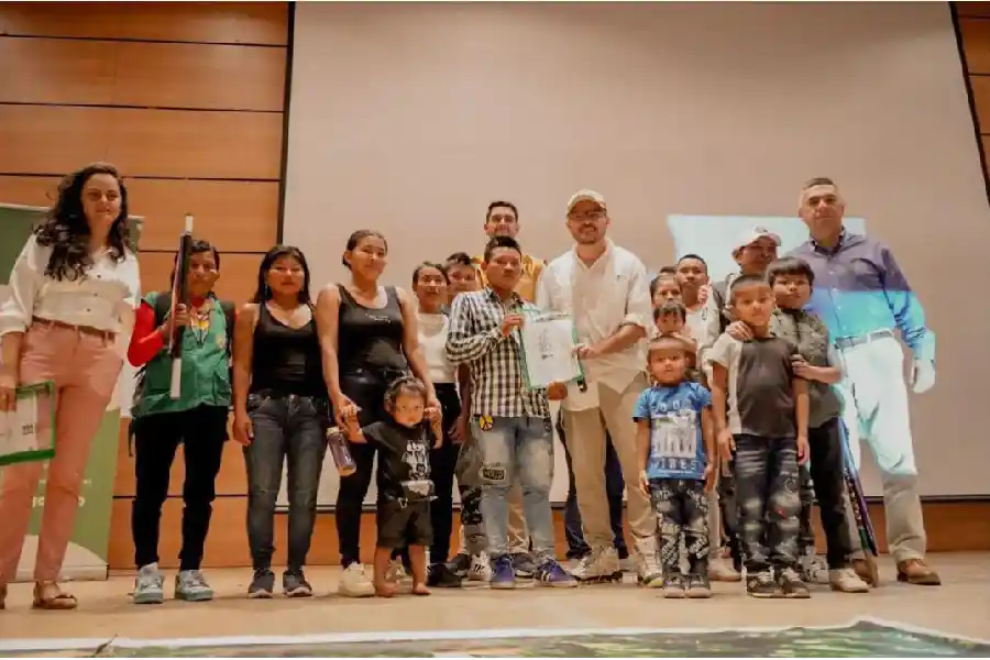 titulación de 7 predios en el Quindío