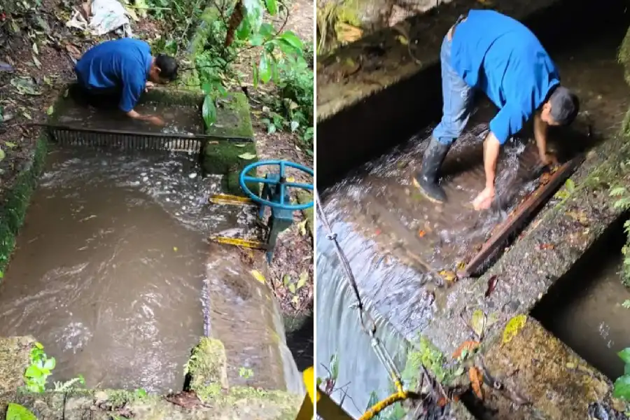 Salento está sin agua