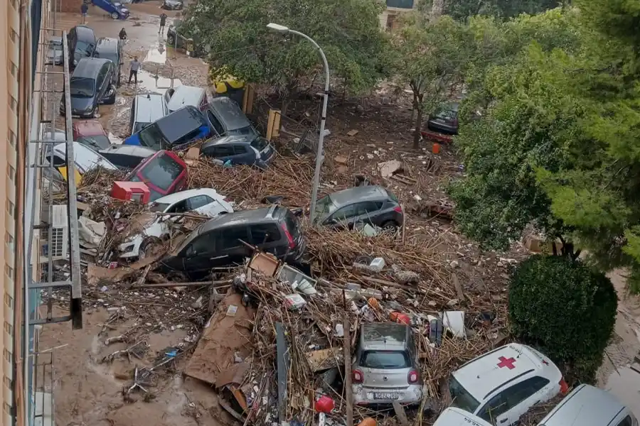 desastre sin precedentes en Valencia