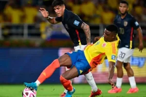 Colombia perdió ante Ecuador