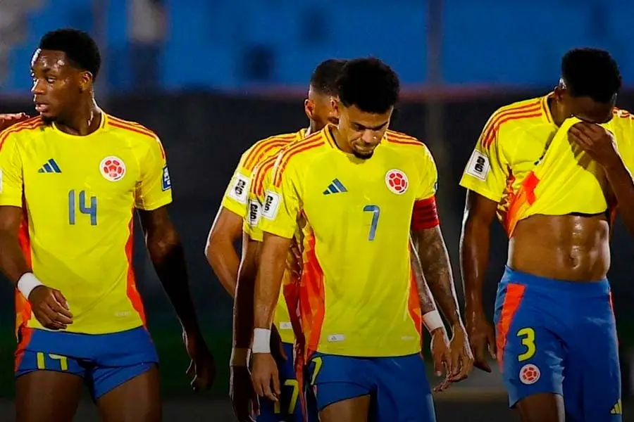 derrota de Colombia ante Uruguay