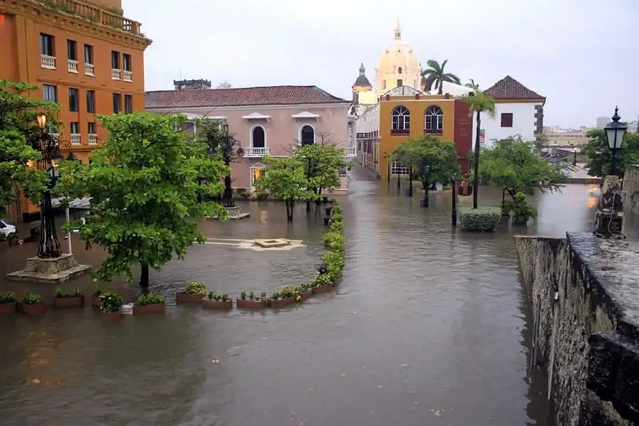 4 zonas de Cartagena quedarán bajo el agua