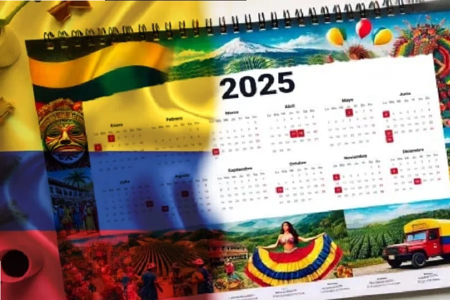 días festivos en Colombia para el 2025