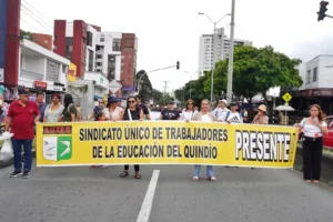 Maestros del Eje cafetero a paro