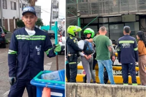 operario de EPA salvó a mujer de quitarse la vida