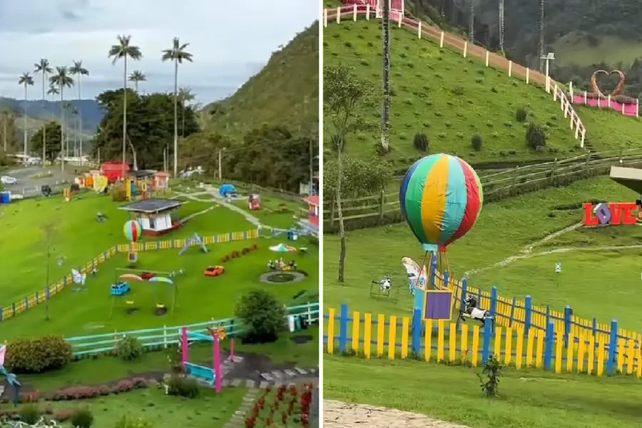 Contaminación visual en el Valle del Cocora