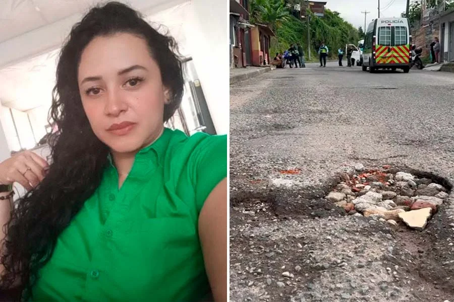 Dama murió en accidente en Armenia