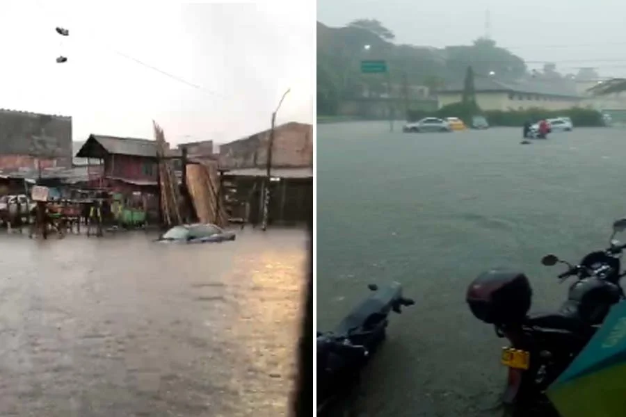 lluvia en Armenia