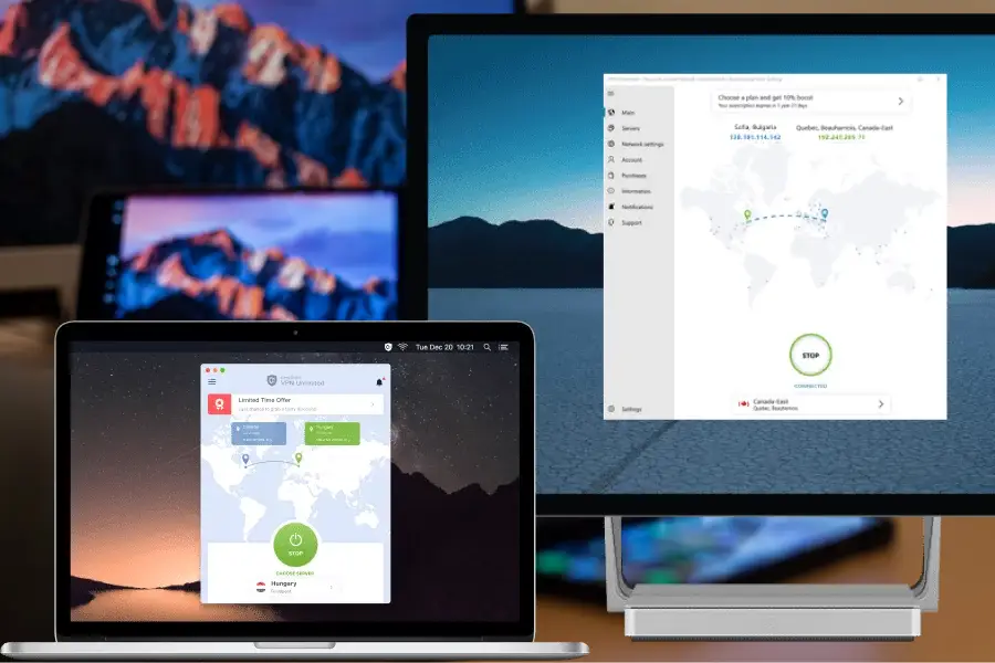 utiliza una VPN
